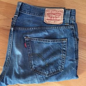 Levi’s 505 jeans. Men